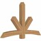 Ekena Millwork Alberta Smooth Timber Gable Bracket, Western Red Cedar, 72"W x 45"H x 5 1/2"D x 5 1/2"F, 15/12 Pitch GBW072X45X0606ALB00SWR - alternate 5